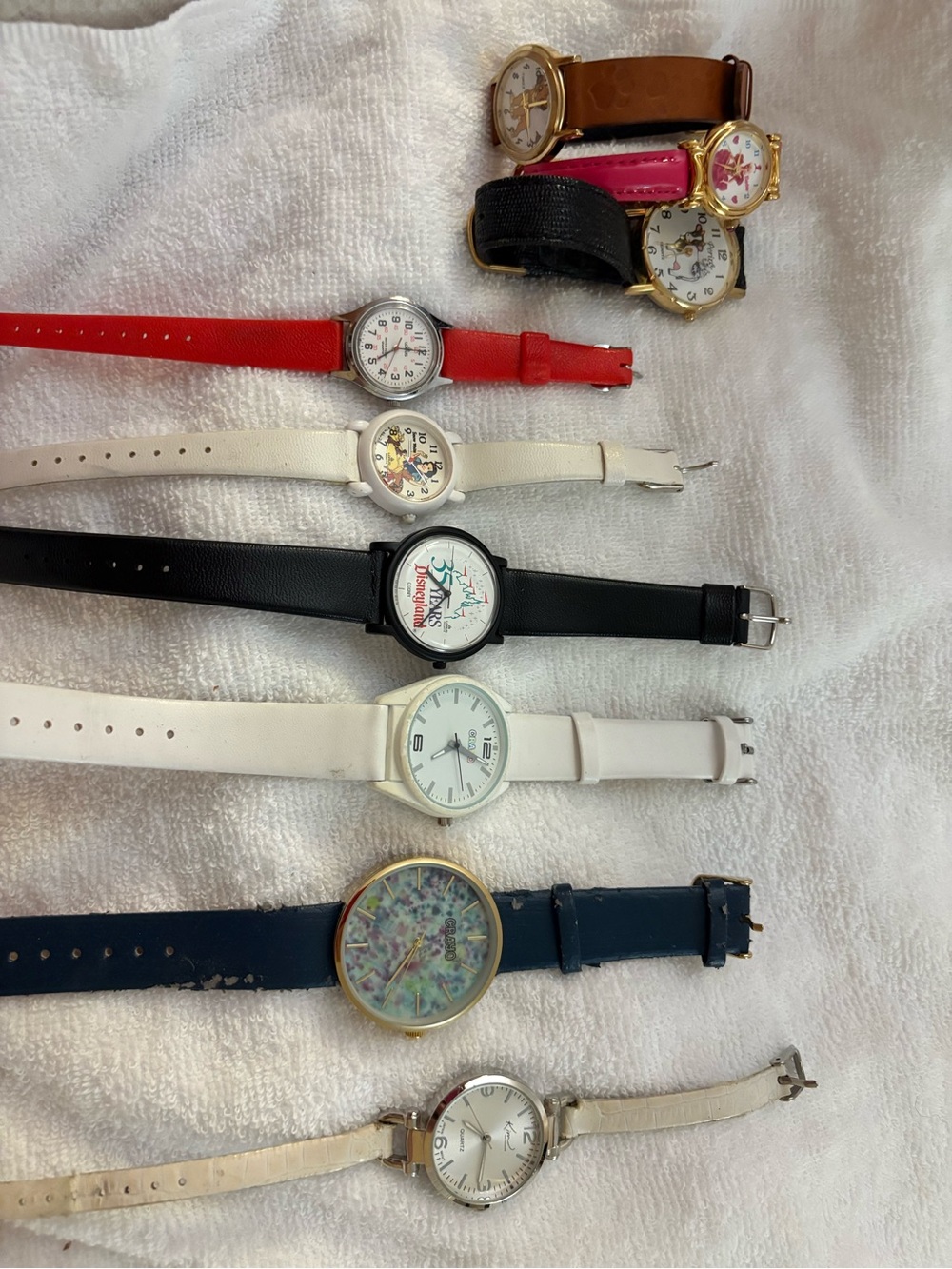 Mixed Color Fashion Wristwatch Set - Multiple Colors